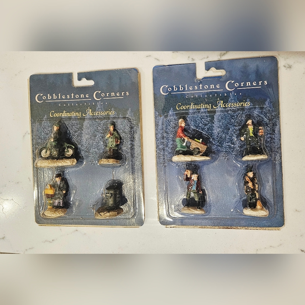 Unique Bargains Holiday Decor Figurine Set